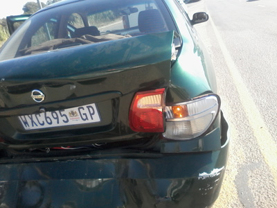 car accident in South Africa